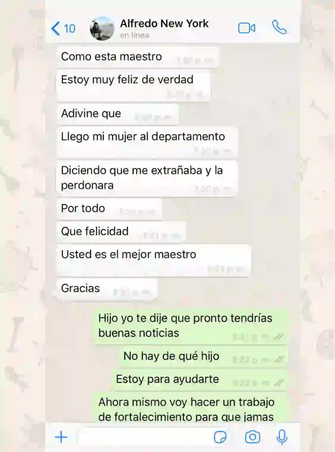 testimonio celestino